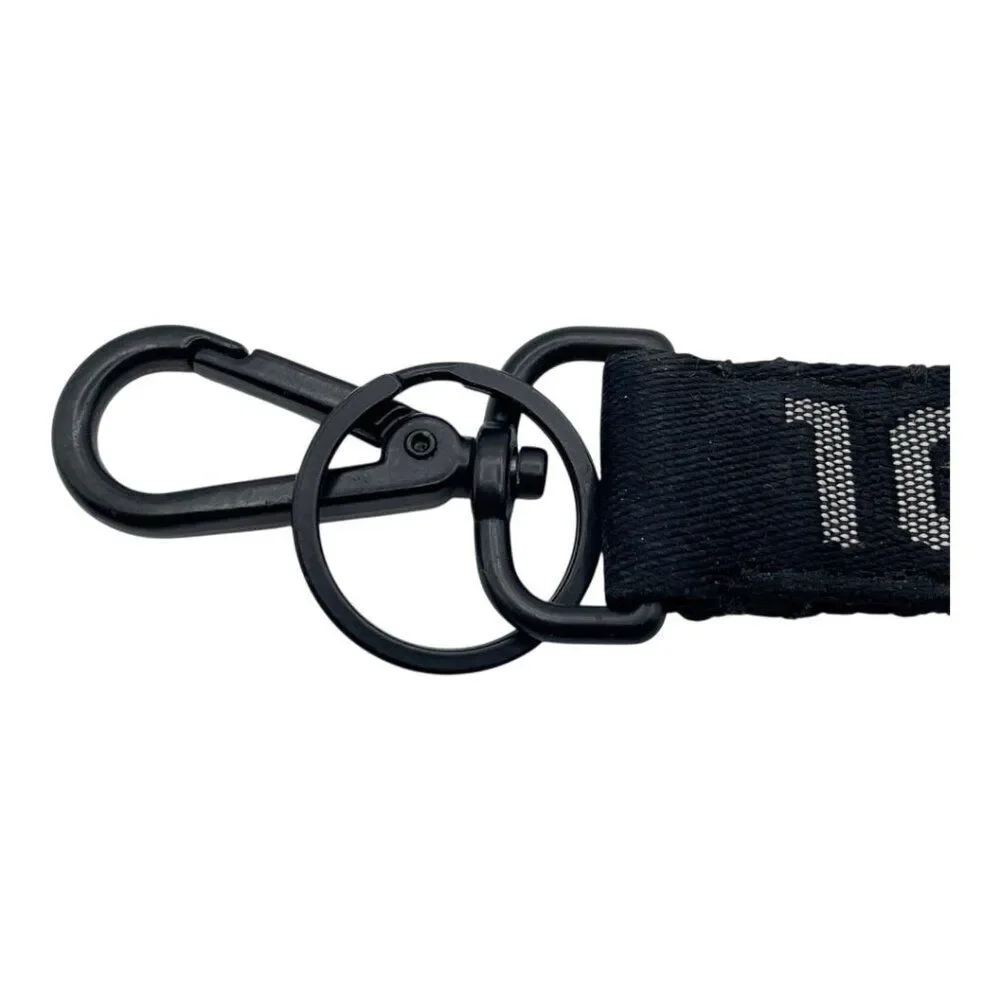 Everlane 100% Human Key Chain Keychain Black / Gray